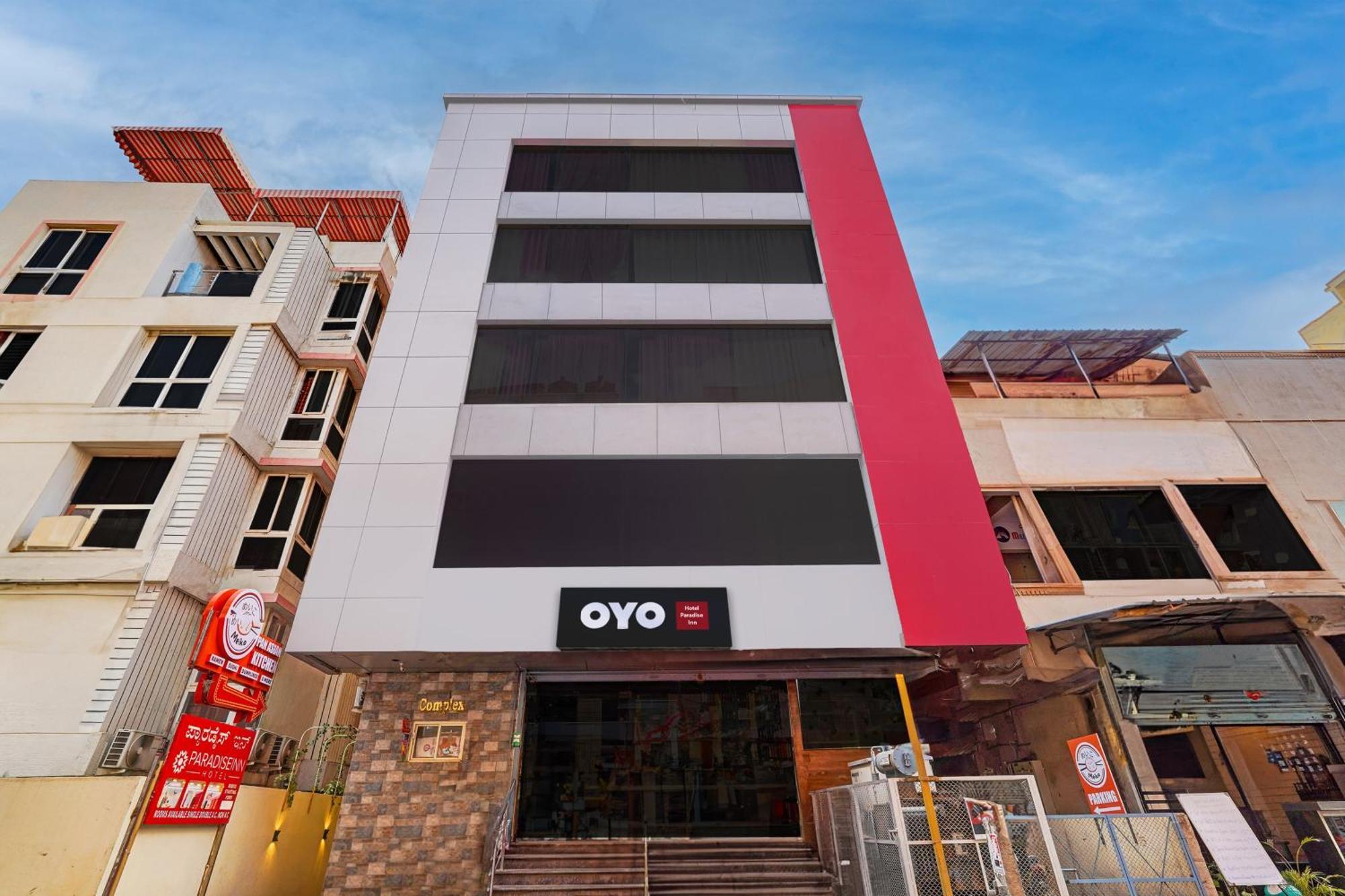 העיר בנגלור Hotel O Paradise Inn מראה חיצוני תמונה